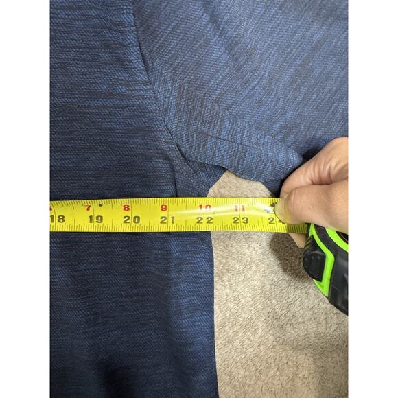 Cariloha Bamboo Performance Jacquard Polo in Navy Blue Mens Size 2XL Golf - Picture 4 of 5